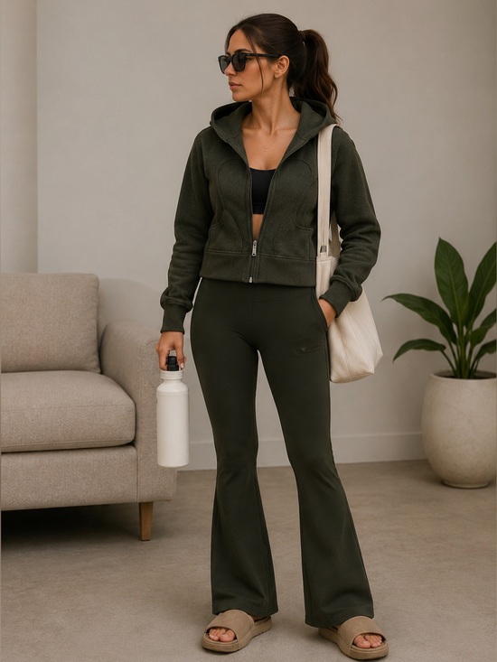 lululemon athletica Tops - Lululemon herringbone scuba hoodie